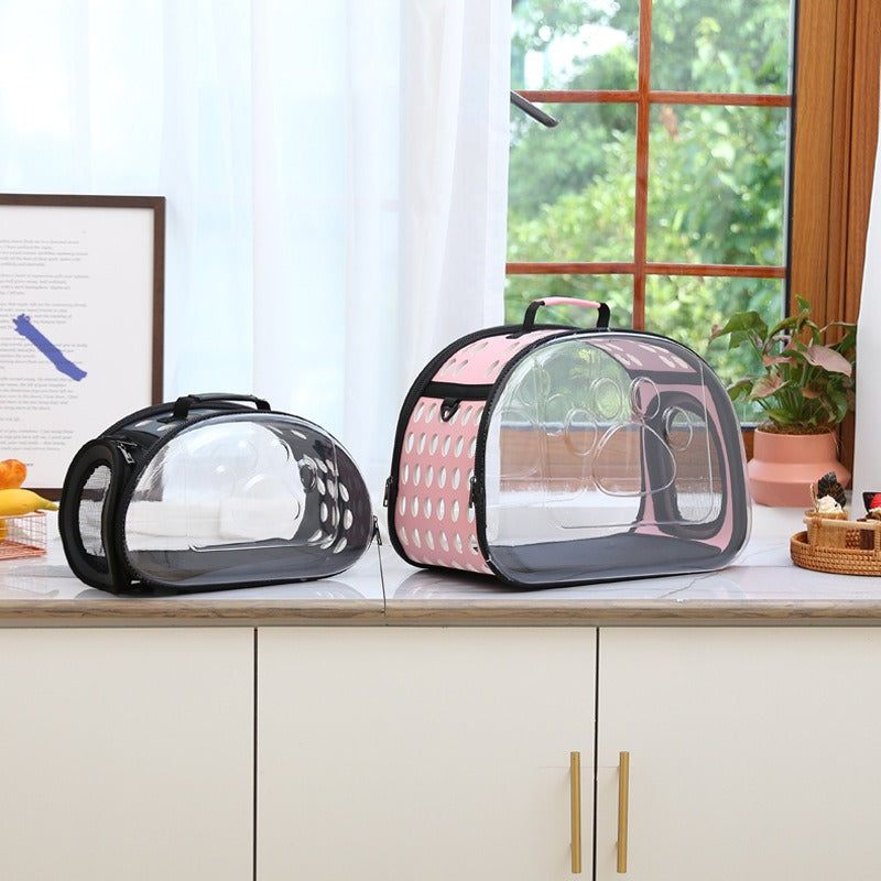 Bolsa Transporte Transparente para Pets